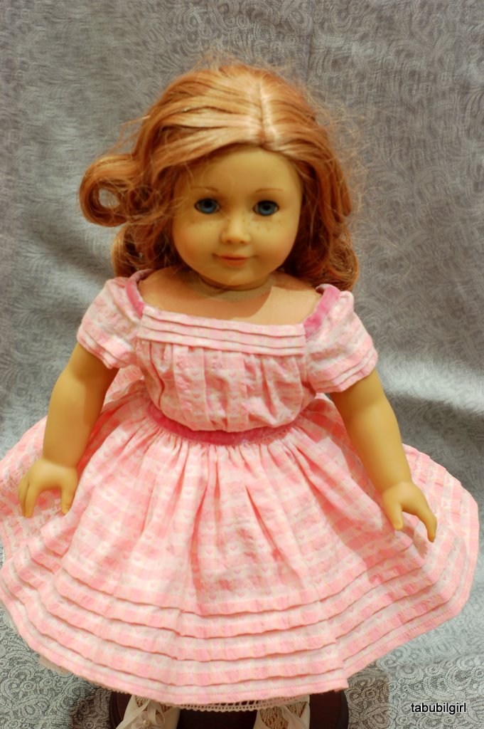 From the Archives: A Pink 1860s Summer Dress for an American Girl Doll
