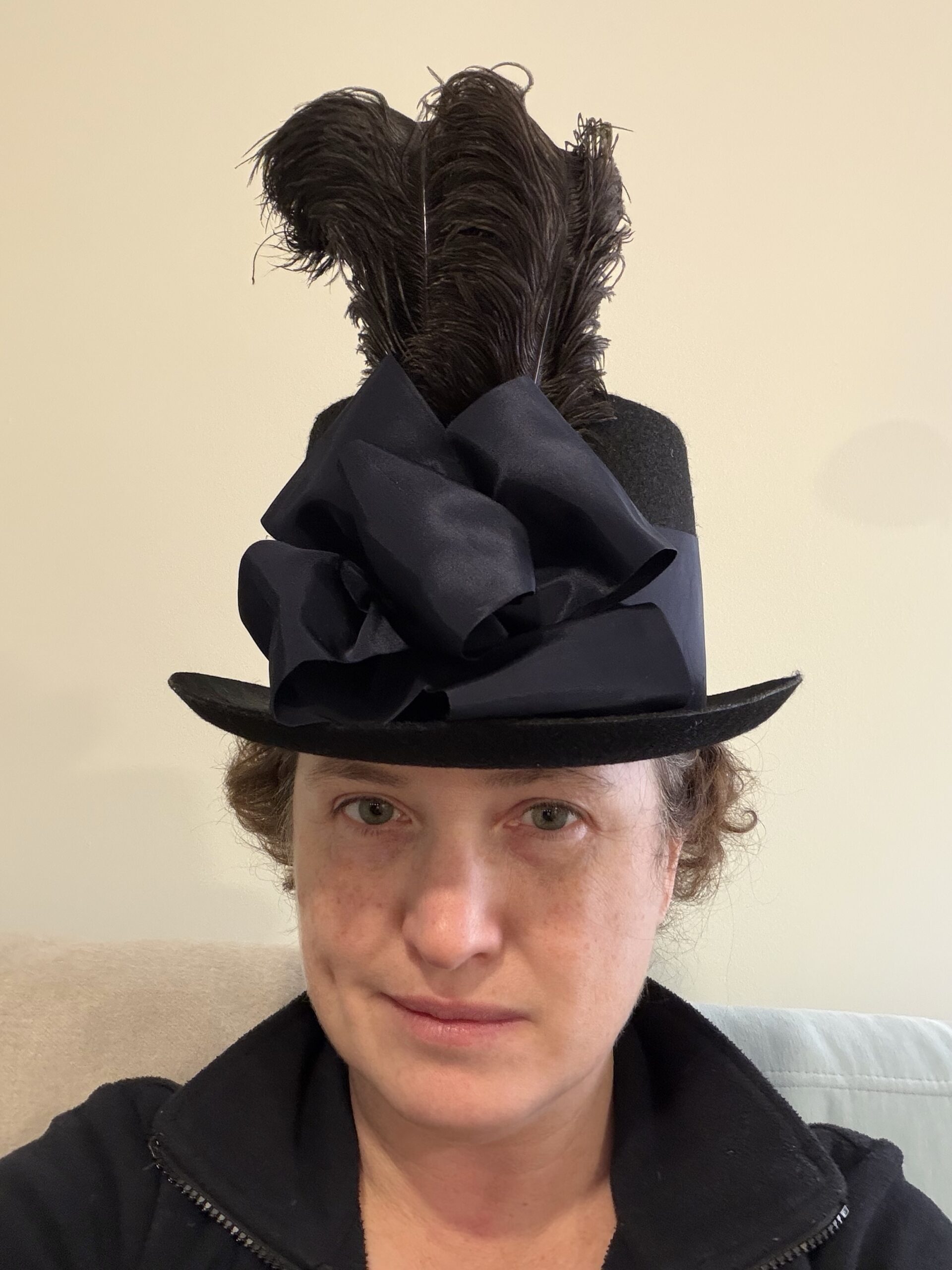 A Regency Riding Hat